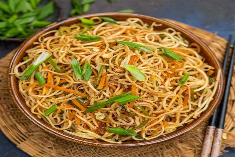 Vegetable Noodles - Milad Authentic Indian Cuisine